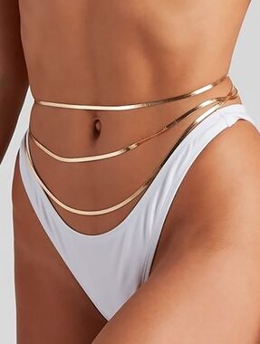 3 PC Snake Waist Chain
